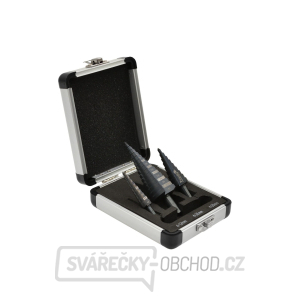 Sada kuželových vrtáků HSS M2 3 ks. (4-12,4-20,4-32 mm)  Sada kuželových vrtáků HSS M2 3 ks. (4-12,4-20,4-32 mm)  gallery main image