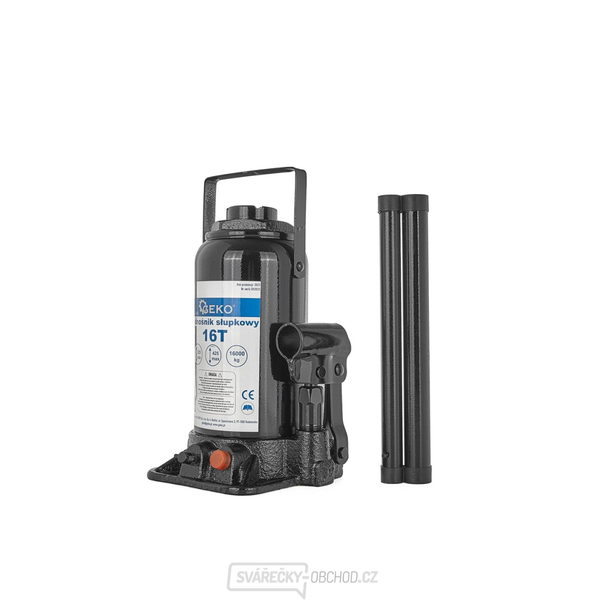 Hydraulický zvedák 16t - panenka Geko G01055