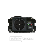 Měnič napětí 12V-230V 350/700W, Geko G17002 náhled