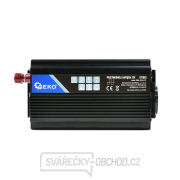 Měnič napětí 12V-230V 350/700W, Geko G17002 náhled