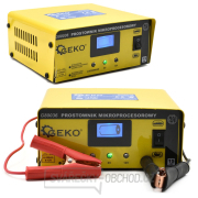 Nabíječka autobaterií s mikroprocesorovým řízením a LCD displejem  6/12V,15A Geko G80036 Nabíječka autobaterií s mikroprocesorovým řízením a LCD displejem  6/12V,15A Geko G80036 náhled