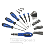 Sada šroubováků, bitů a nástrčných klíčů 122 kusů náhled