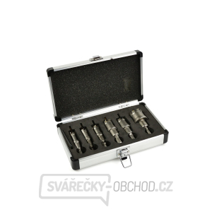 Korunkové vrtáky do kovu, 16 - 35 mm, sada 6 ks Geko G40200 Korunkové vrtáky do kovu, 16 - 35 mm, sada 6 ks Geko G40200 gallery main image