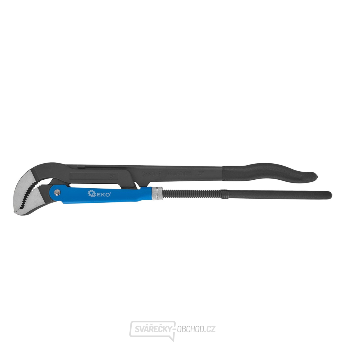Hasák instalatérské kleště S typ, čelisti 3" Geko G01639 