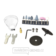 Pneumatická přímá bruska s příslušenstvím Geko G03142  Pneumatická přímá bruska s příslušenstvím Geko G03142 náhled