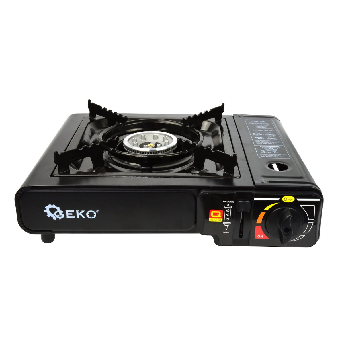 Plynový hořák vařič sporák + nástavec na grilováni Geko G80521 G80521