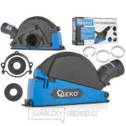 Odsávací kryt na brusku / ochranný kryt pro prach o průměru 115/125 mm Geko G80259 Odsávací kryt na brusku / ochranný kryt pro prach o průměru 115/125 mm Geko G80259 gallery main image