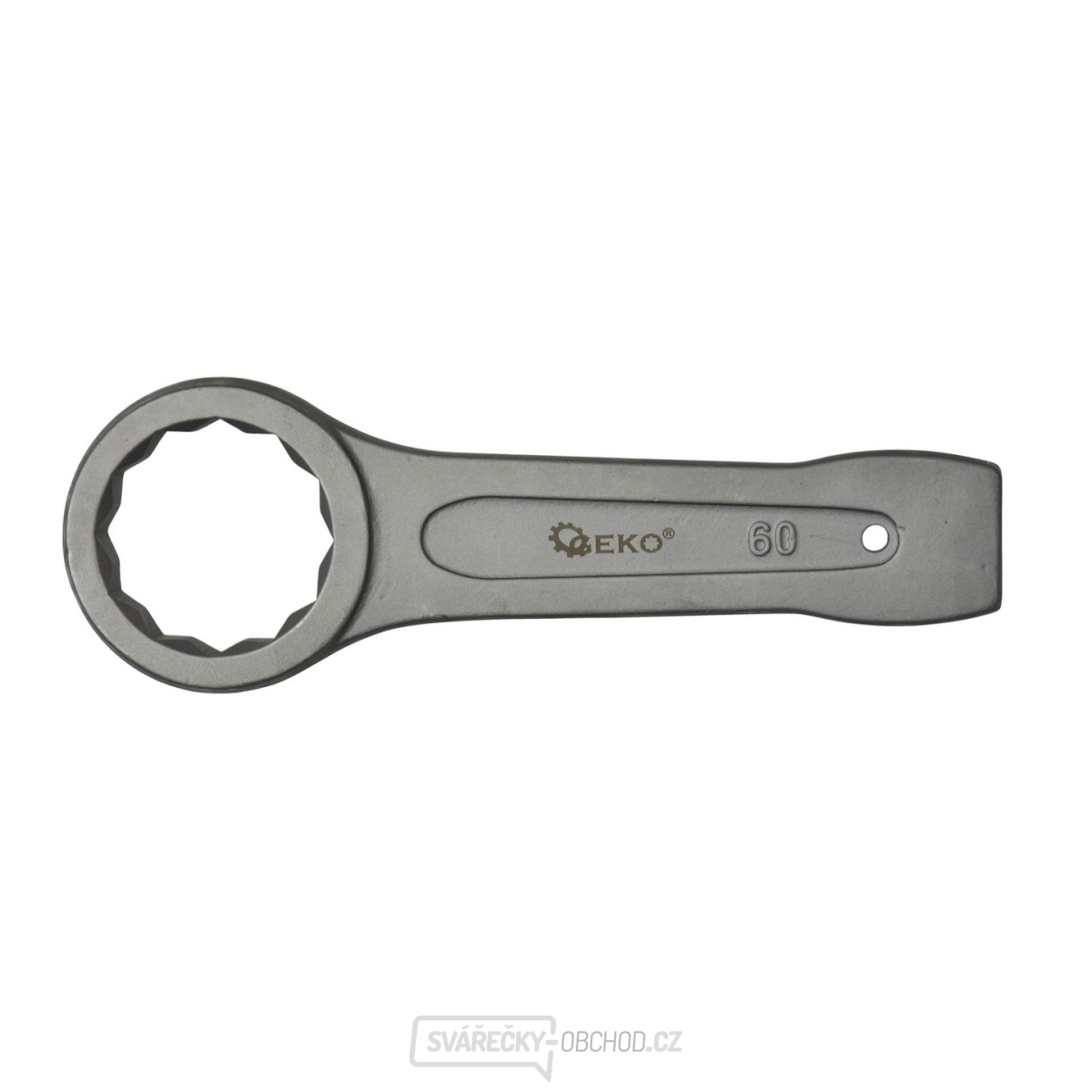 Klíč očkový úderový rázový maticový 60mm, Geko G16060