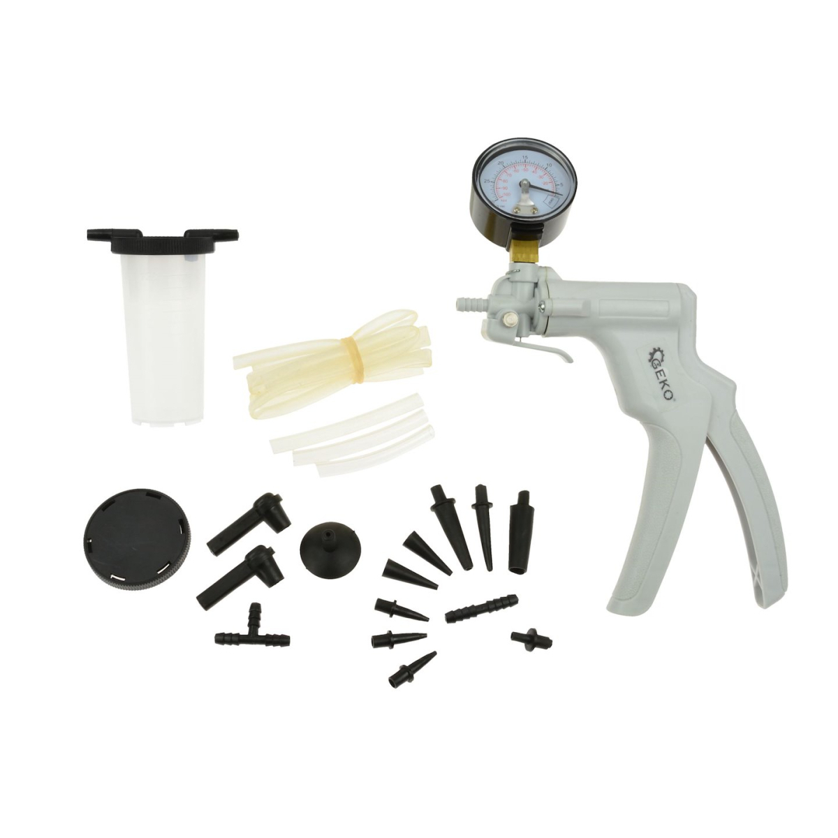 Levně Ruční vakuová pumpa pro odvzdušnění brzd Geko G01157 G01157