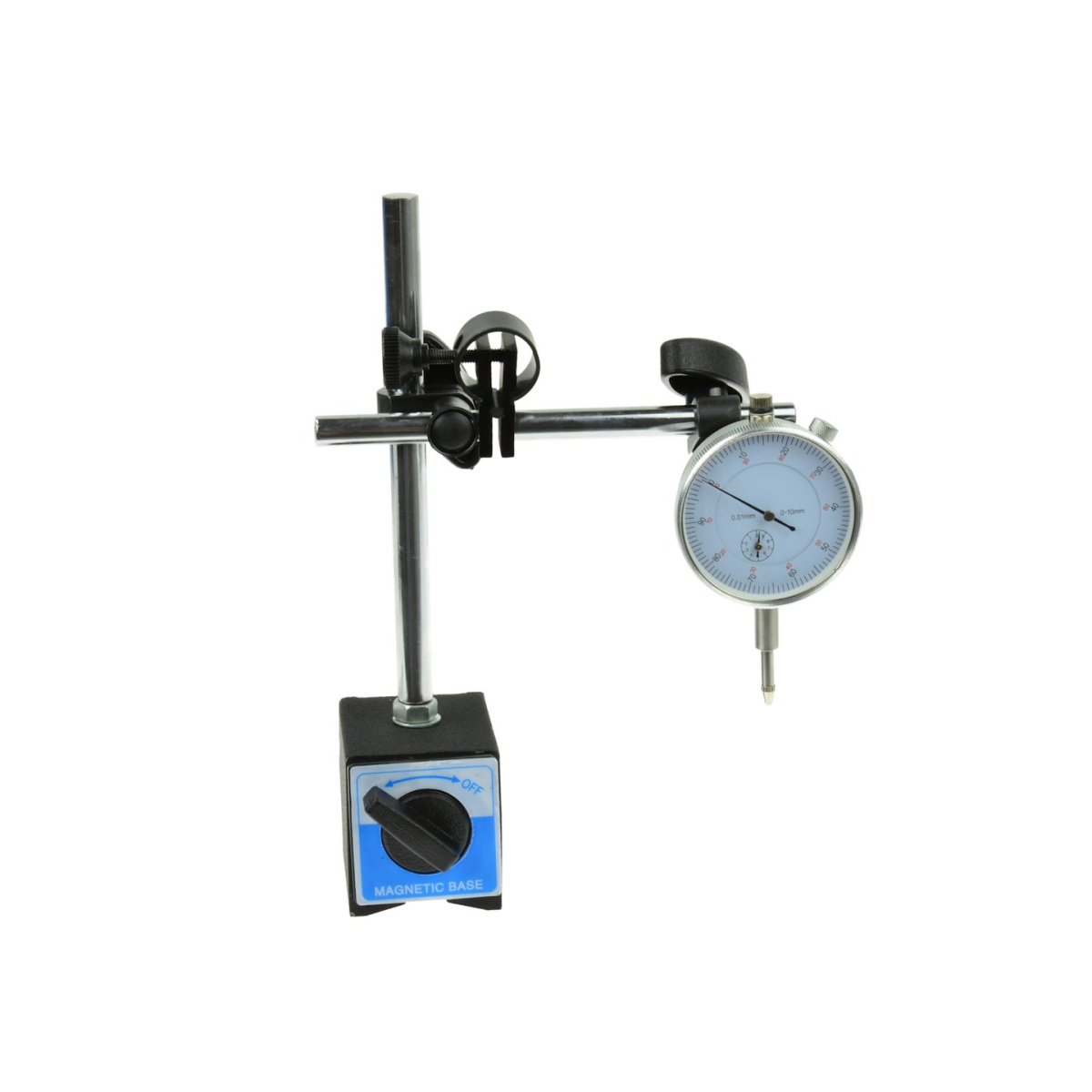 Levně Automatický magnetický stativ + úchylkoměr Geko G02625 G02625