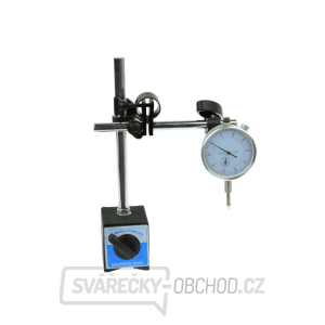 Automatický magnetický stativ + úchylkoměr Geko G02625 