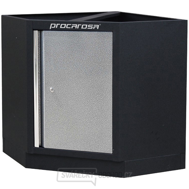 Rohová dílenská skříňka Procarosa PROFI TGC-1300B