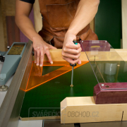 Nastavitelná lišta do vodící kolejnice MICROJIG ZEROPLAY se zarážkou - sada 2 kusů Nastavitelná lišta do vodící kolejnice MICROJIG ZEROPLAY se zarážkou - sada 2 kusů náhled