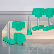 Nastavitelná lišta do vodící kolejnice MICROJIG ZEROPLAY 360 SLED se šrouby do rybinových drážek náhled