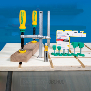 Sada rybinových svěrek MICROJIG MATCHFIT PRO s frézou a příslušenstvím náhled