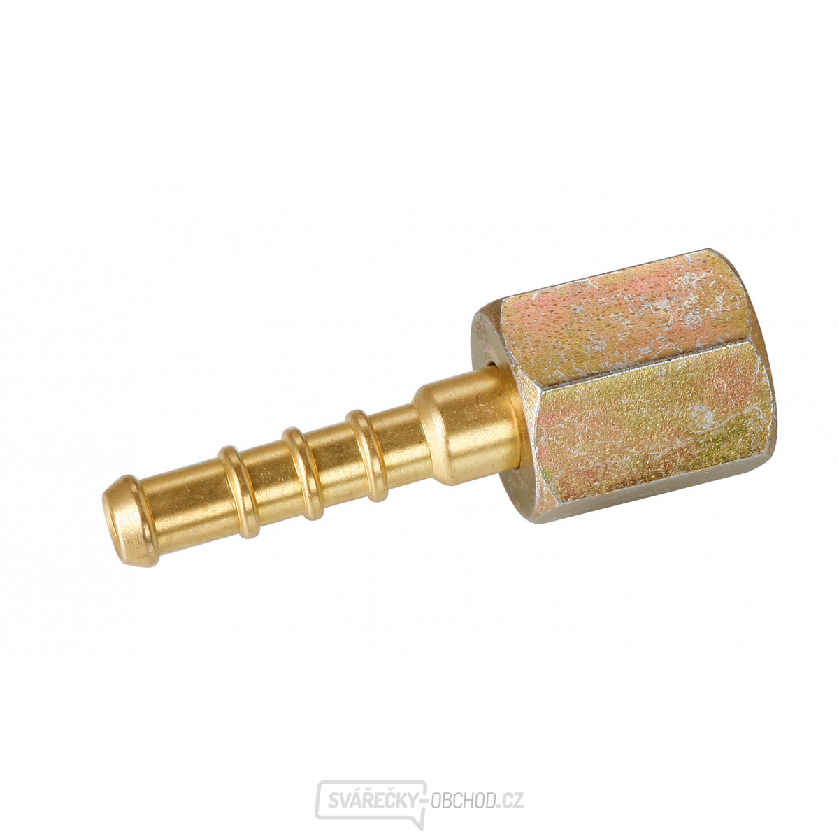MEVA - nátrubek 4mm s maticí M9x0,75