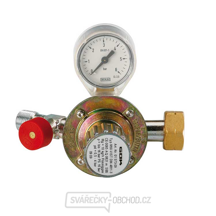 MEVA - redukční ventil (od 0,5 do 4bar)