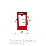 Hydraulický lis 50t s dvourychlostní pumpou Matabro MB-P50TDP náhled