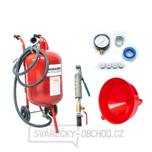 Mobilní pískovačka 38l Matabro MB-SB38L Mobilní pískovačka 38l Matabro MB-SB38L gallery main image