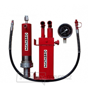 Sestava k lisu 20 t s dvourychlostní pumpou Matabro MB-SET20TDP Sestava k lisu 20 t s dvourychlostní pumpou Matabro MB-SET20TDP gallery main image