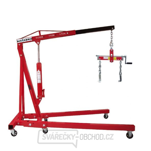 Zvedák motoru 2t žirafa s balancérem, Matabro