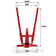 Zvedák motoru žirafa 2t Matabro MB-20040 s balancérem 900kg Matabro MB-BALHOOK Náhled