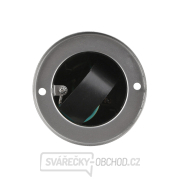 Solight zahradní sloupek IP44, nerez ocel, 2 zásuvky, válec, stříbrný náhled