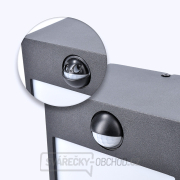 Solight LED venkovní nástěnné osvětlení Terni, 12W, 560lm, 3000K, PIR sensor náhled