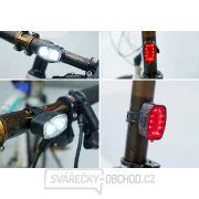 Solight set nabíjecích cyklo svítilen, 160lm přední, zadní červená, Li-Ion, USB Náhled