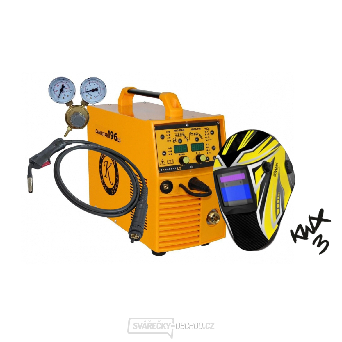 GAMASTAR 196 LS SYNERGIE + Hořák + Ventil + Kukla