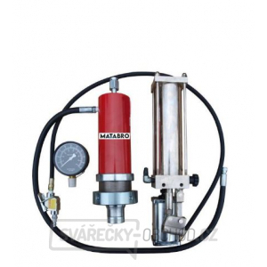 Sestava k lisu 30 t s hydraulicko-pneumatickou pumpou Matabro MB-SET30TAH,