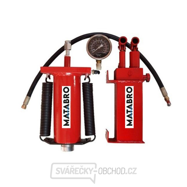 Sestava k lisu 50 t s dvojitým čerpadlem Matabro MB-SET50TDP