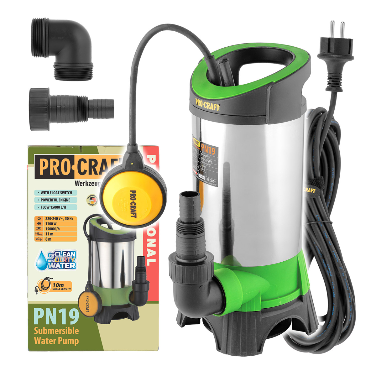 Levně Čerpadlo ponorné Procraft PN19 | PN19 PN19