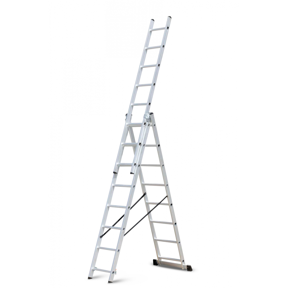 Žebřík hliníkový třídílný 3x8 Procraft  PLA3.508 PLA3.508v