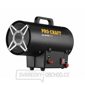 Plynové horkovzdušné topidlo Procraft H17 | H17 Plynové horkovzdušné topidlo Procraft H17 | H17 gallery main image