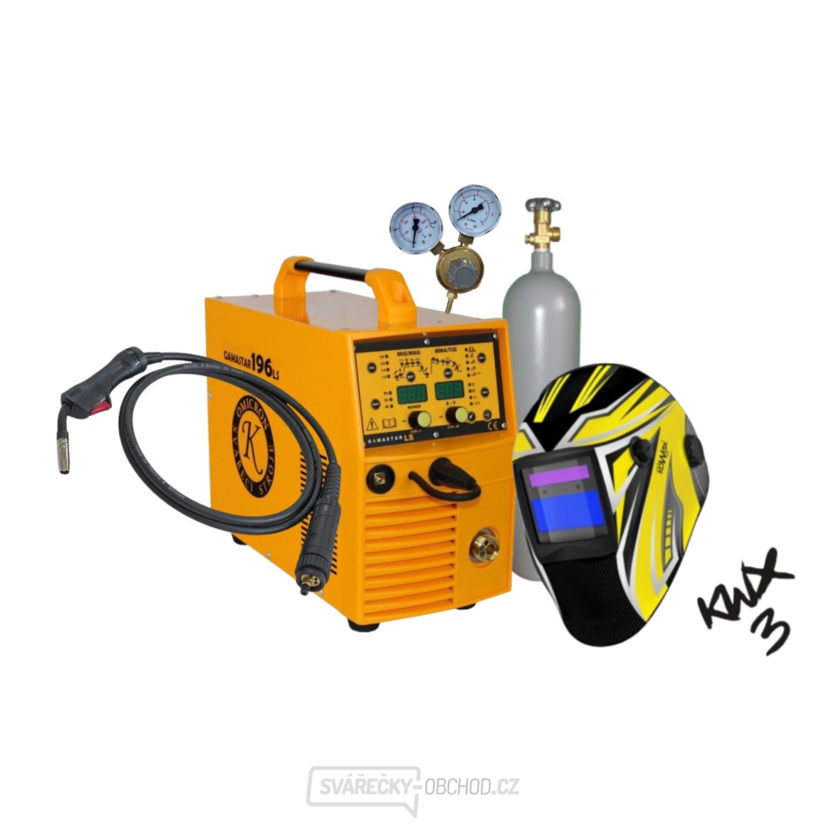 Gamastar 196 LS Synergie + Hořák + Ventil + Kukla + Plná Co2 Láhev