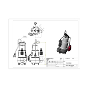 Kalové čerpadlo Elpumps BTSZ 400 do septiku s volným průtokem Náhled