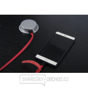 Solight USB výsuvný blok zásuvek, 3 zásuvky, plast, délka 1,5m, 3 x 1mm2, stříbrný Náhled