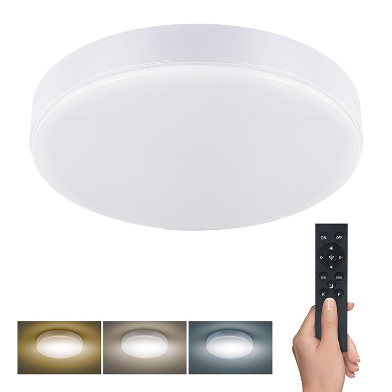 Solight LED osvětlení LECCE s dálkový ovladačem, 50W, 3000lm, 40cm WO799
