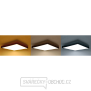 Solight LED stropní osvětlení dekor dřeva, 3000lm, 40W, 45x45cm náhled