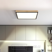 Solight LED stropní osvětlení dekor dřeva, 3000lm, 40W, 45x45cm náhled