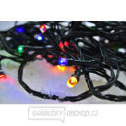 Solight LED venkovní vánoční řetěz, 300 LED, 30m, přívod 5m, 8 funkcí, časovač, IP44, vícebarevný gallery main image