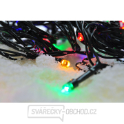 Solight LED venkovní vánoční řetěz, 500 LED, 50m, přívod 5m, 8 funkcí, časovač, IP44, vícebarevný Náhled