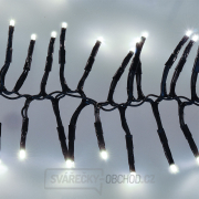 Solight LED venkovní vánoční řetěz s dálkový ovládáním - Cluster, 576 LED, 8 funkcí, časovač, IP44, studená bílá náhled