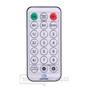 Solight LED venkovní vánoční řetěz s dálkový ovládáním - Cluster, 576 LED, 8 funkcí, časovač, IP44, studená bílá náhled