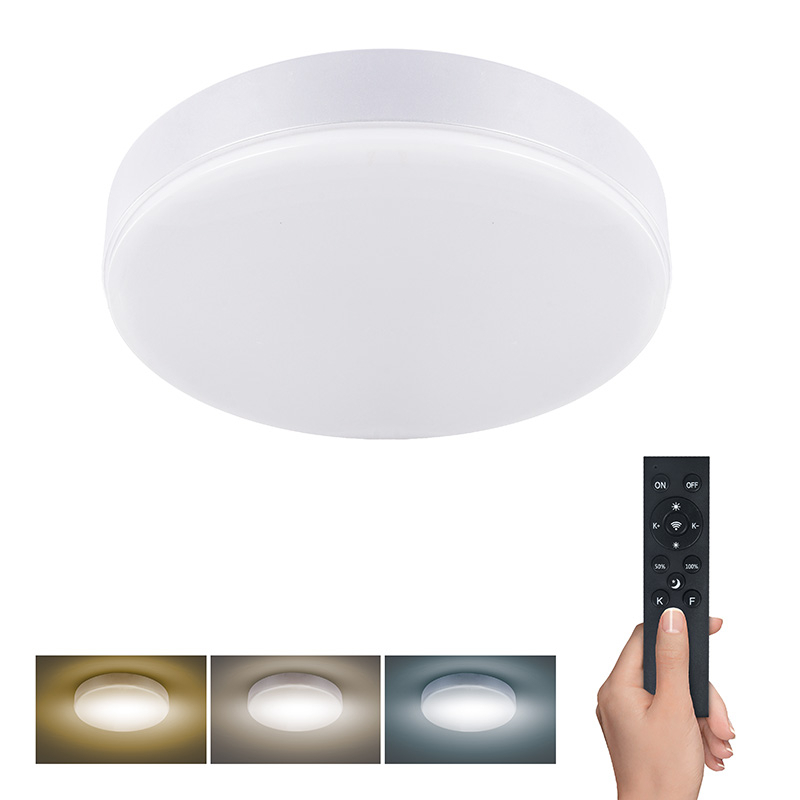 Solight LED osvětlení LECCE s dálkový ovladačem, 36W, 2160lm, 30cm WO798