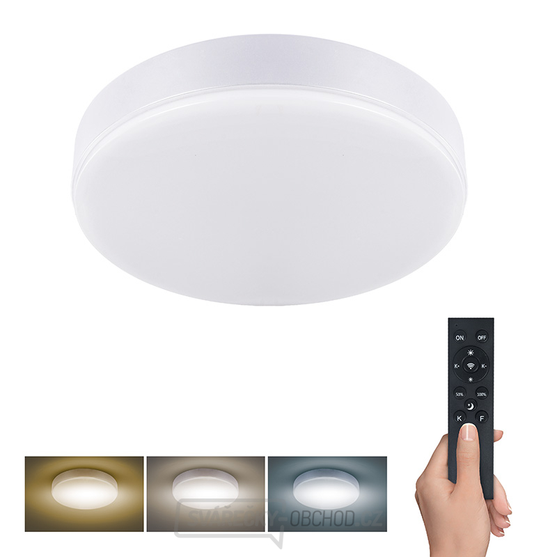 Solight LED osvětlení LECCE s dálkový ovladačem, 36W, 2160lm, 30cm
