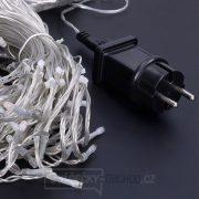 Solight LED vánoční závěs, rampouchy, 360 LED, 9m x 0,7m, přívod 6m, venkovní, teplé bílé světlo náhled