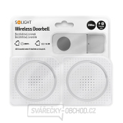 Solight 2x bezdrátový zvonek, do zásuvky + bateriový, 200m náhled