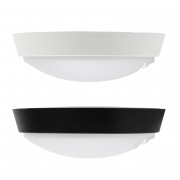 Solight LED venkovní osvětlení se senzorem a nastavitelnou CCT, 18W, 1350lm, 22cm, 2v1 - bílý a černý kryt náhled
